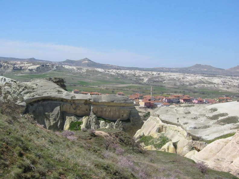 Çavuşin - seen from Boztepe plateau