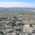 Çavuşin - seen from Boztepe plateau