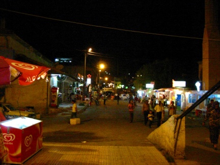 Avanos at night